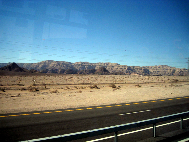 bus ride from Eliat to Jerusalem