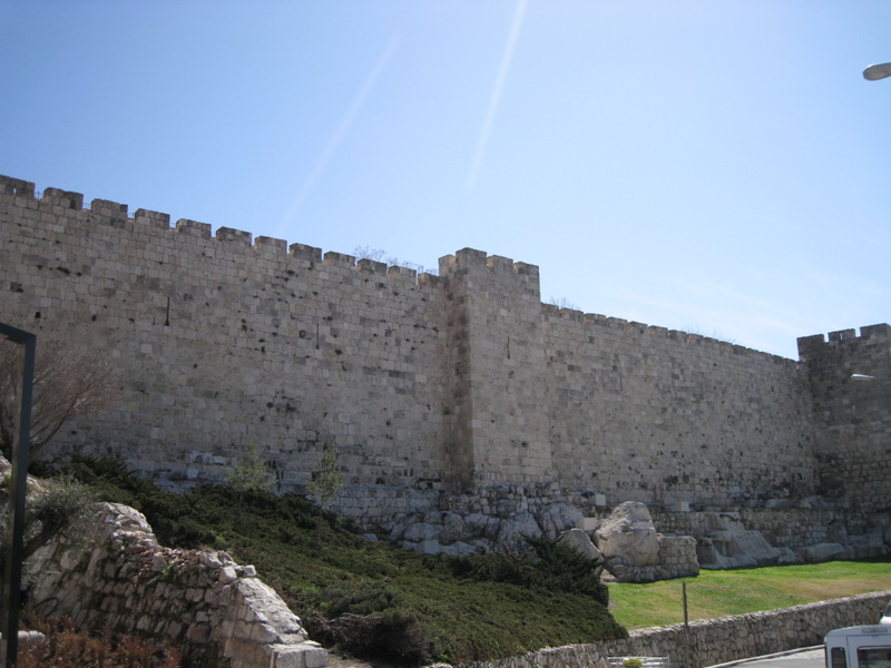 wall surrounding Old City