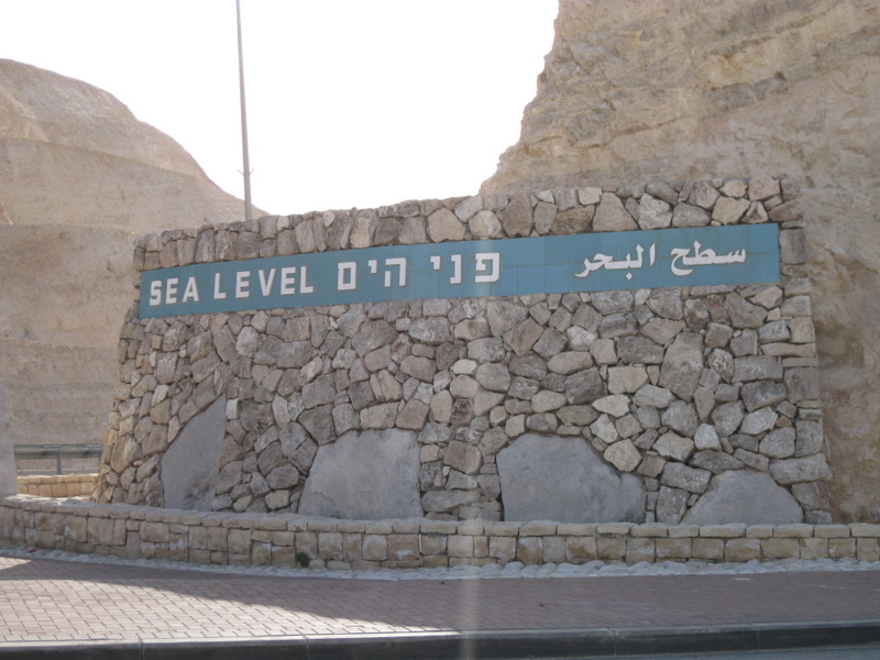 descending below sea level